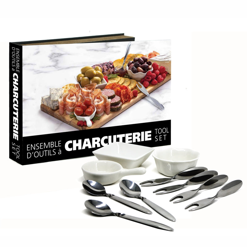 Natural Living - 10pc Charcuterie Tool Set