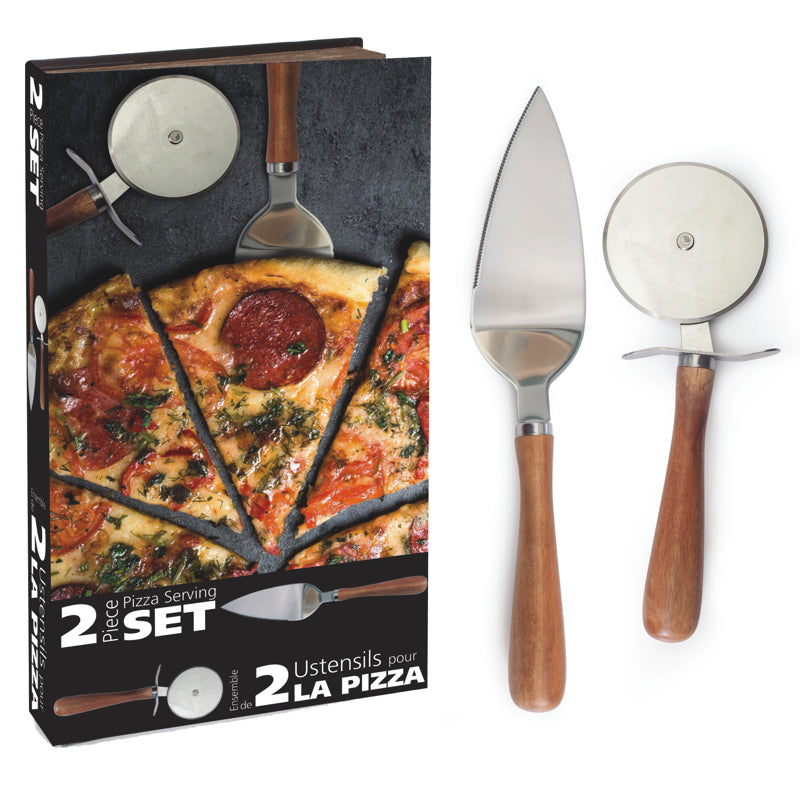Natural Living - ACACIA Pizza Serving Set