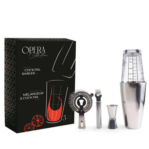 Natural Living - OPERA Boston Cocktail Shaker Set