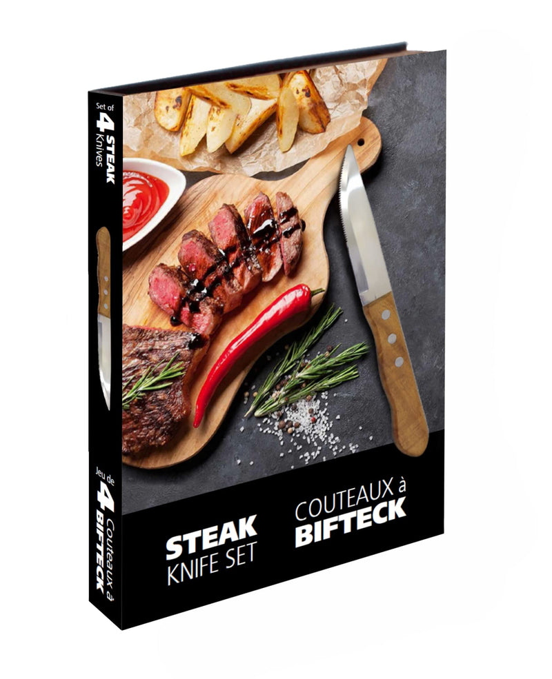 Natural Living - Set of 4 Steak Knives