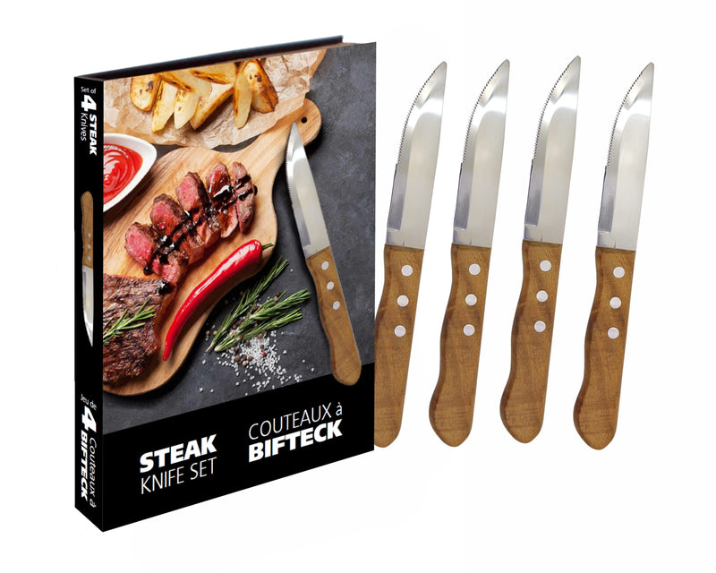Natural Living - Set of 4 Steak Knives