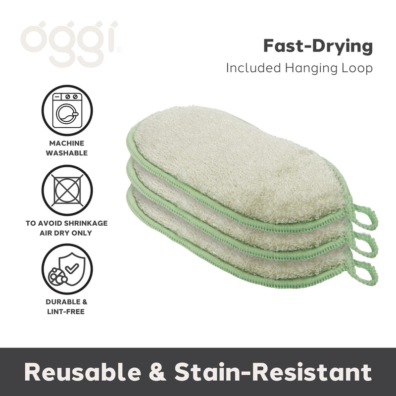 OGGI - Bamboo Kitchen Sponges