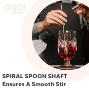 OGGI - Bar™ Cocktail Swivel Spoon
