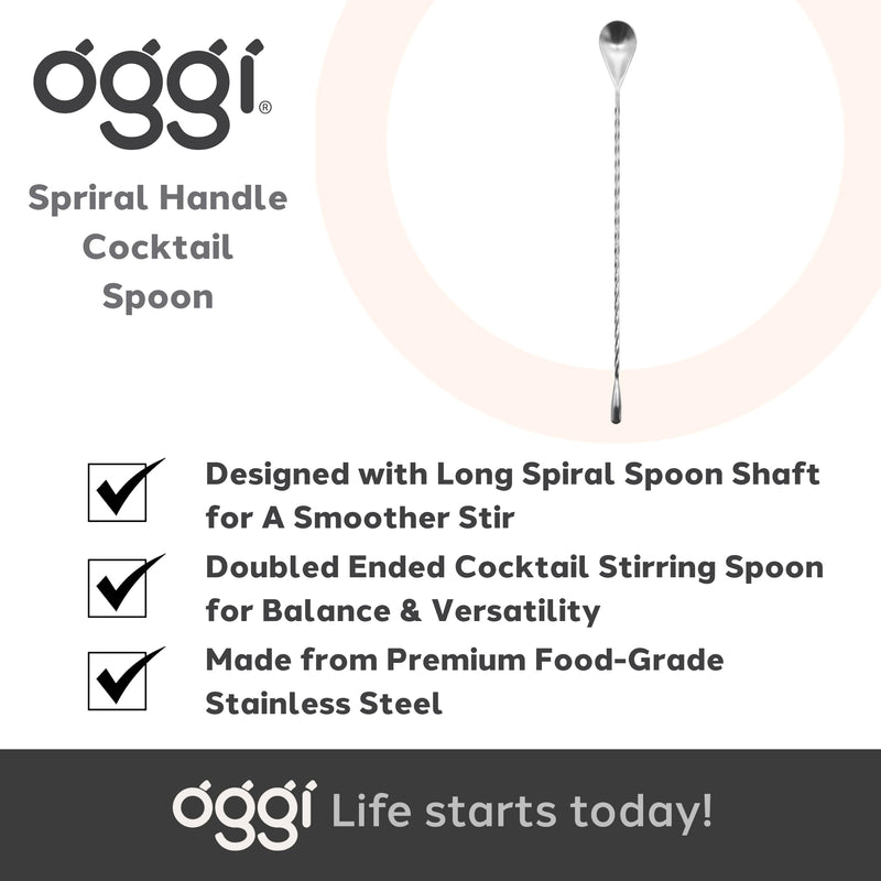 OGGI - Bar™ Cocktail Swivel Spoon