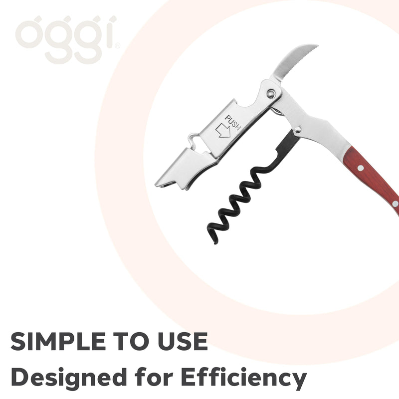 OGGI - Bar™ Deluxe Waiter's Corkscrew