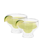 OGGI - Bar™ Double-Walled Margarita Glasses