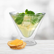 OGGI - Bar™ Double-Walled Martini Glasses