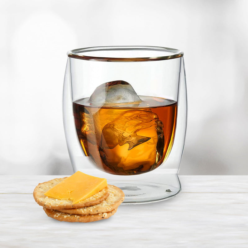 OGGI - Bar™ Double-Walled Whiskey Glasses