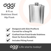 OGGI - Bar™ Hip Flask