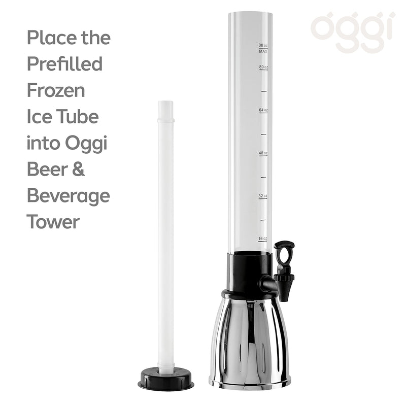 OGGI - Bar™ Replacement Ice Tubes for Beer Tower