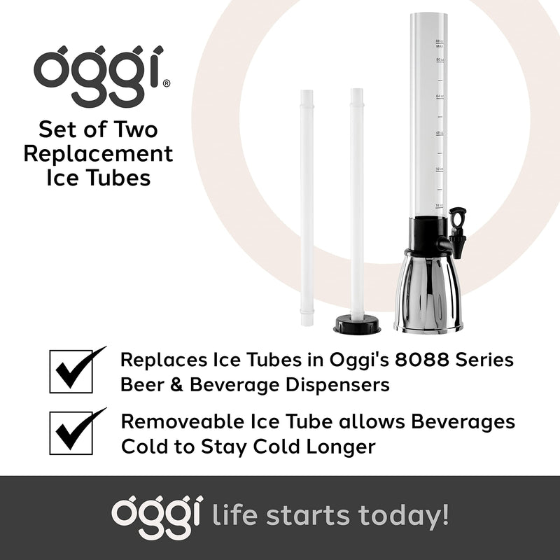 OGGI - Bar™ Replacement Ice Tubes for Beer Tower
