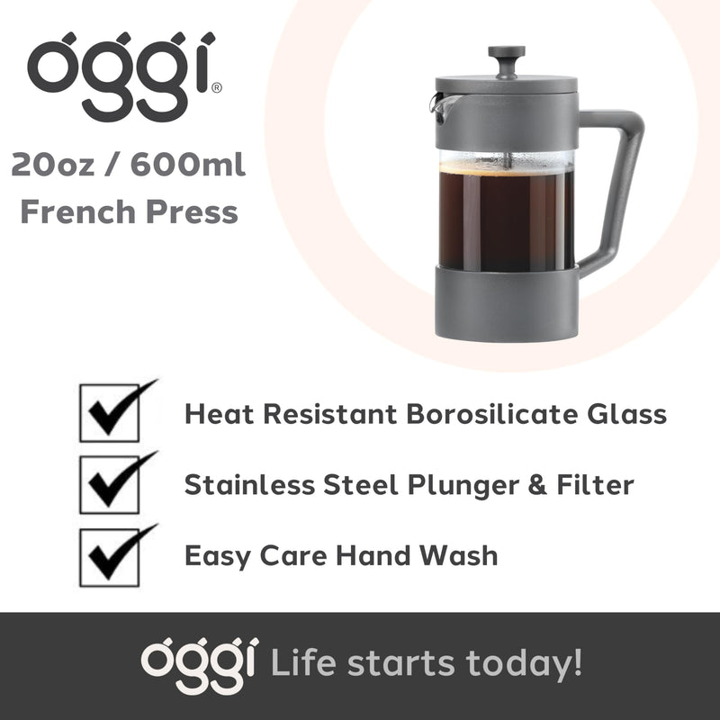 OGGI - BREW 5-cup French Press