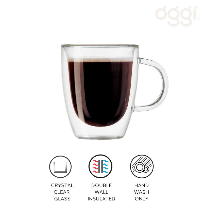 OGGI - BREW Glass Espresso Cups