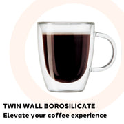 OGGI - BREW Glass Espresso Cups