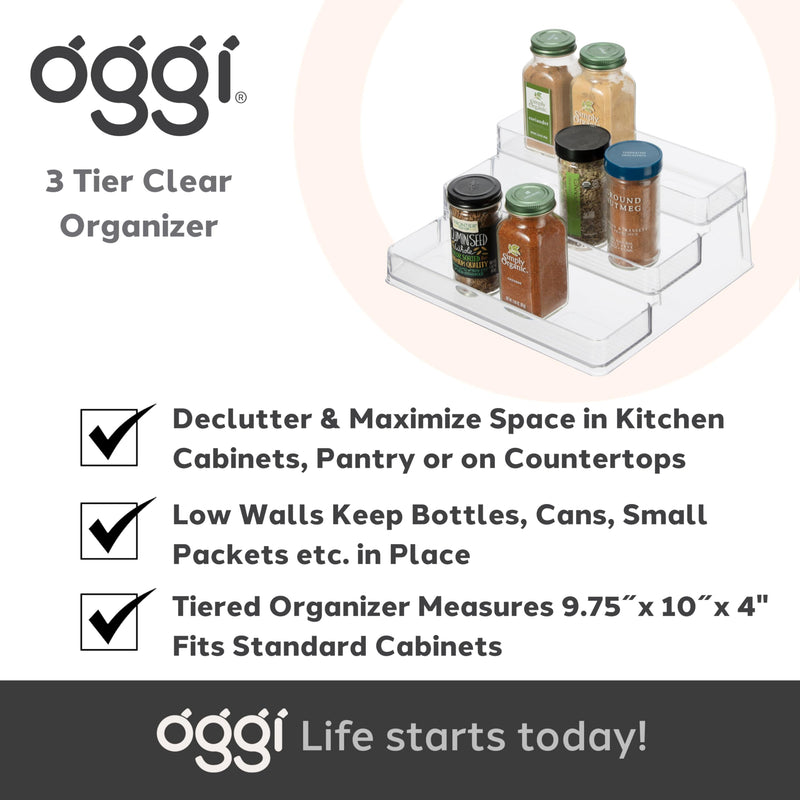 OGGI - Neat™ 3-Tiered Pantry Organizer