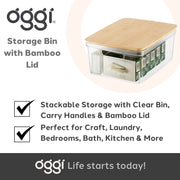OGGI - Neat™ Bamboo Lid Storage Bin