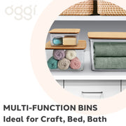 OGGI - Neat™ Bamboo Lid Storage Bin