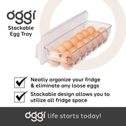 OGGI - Neat™ Covered Egg Tray