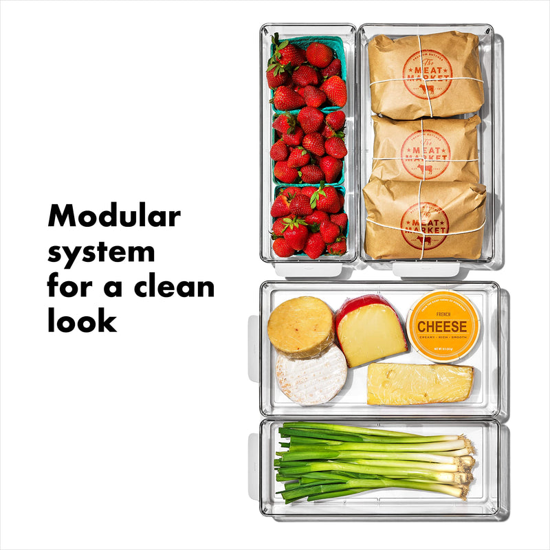 OXO - 4-piece Fridge Storage Organizer Set