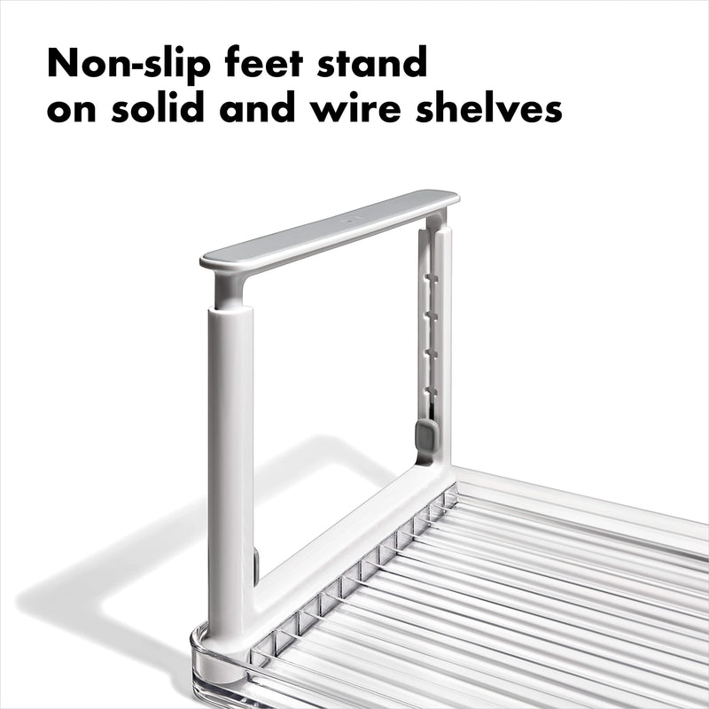 OXO - Adjustable Fridge Shelf Riser