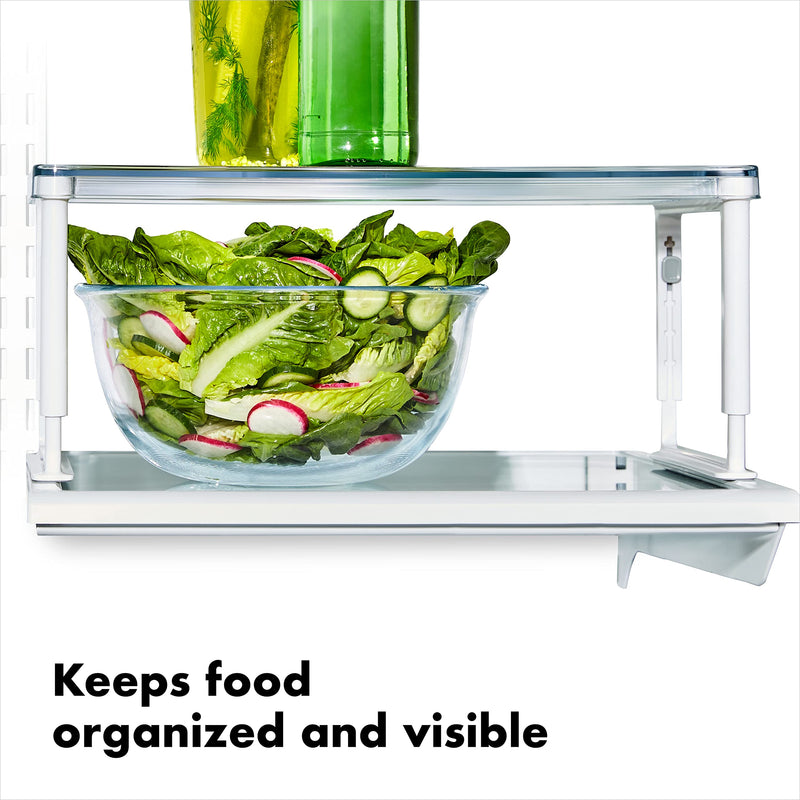 OXO - Adjustable Fridge Shelf Riser