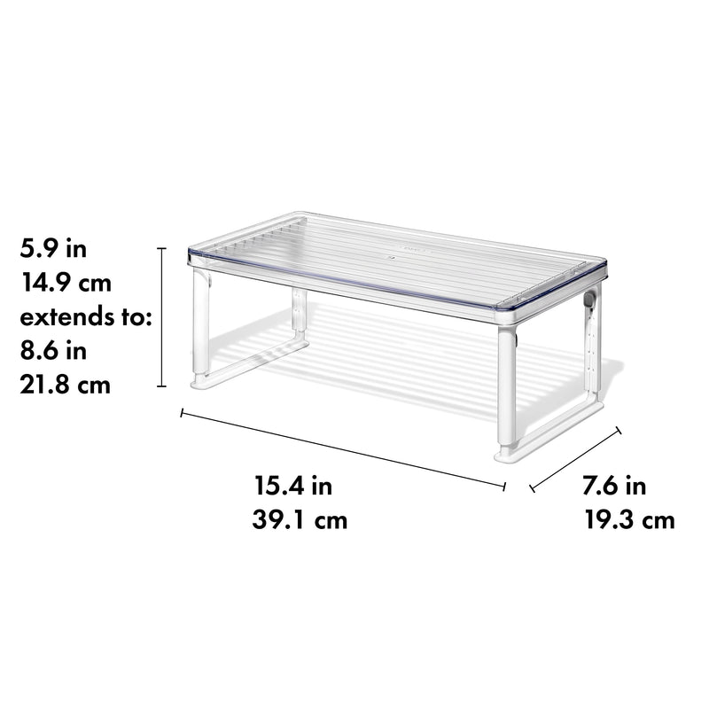 OXO - Adjustable Fridge Shelf Riser