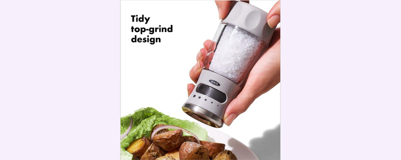 OXO - Adjustable Mess-Free Salt Grinder