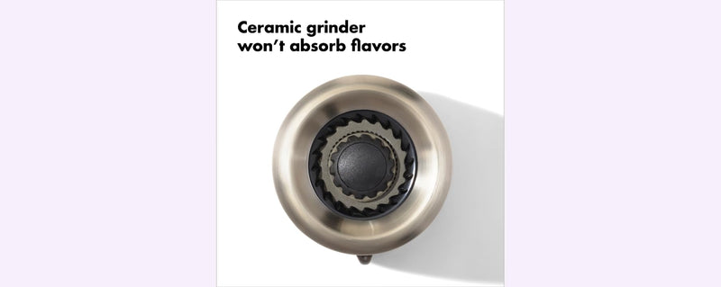 OXO - Adjustable Mess-Free Salt Grinder