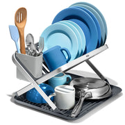 OXO - Aluminum Folding Dish Rack