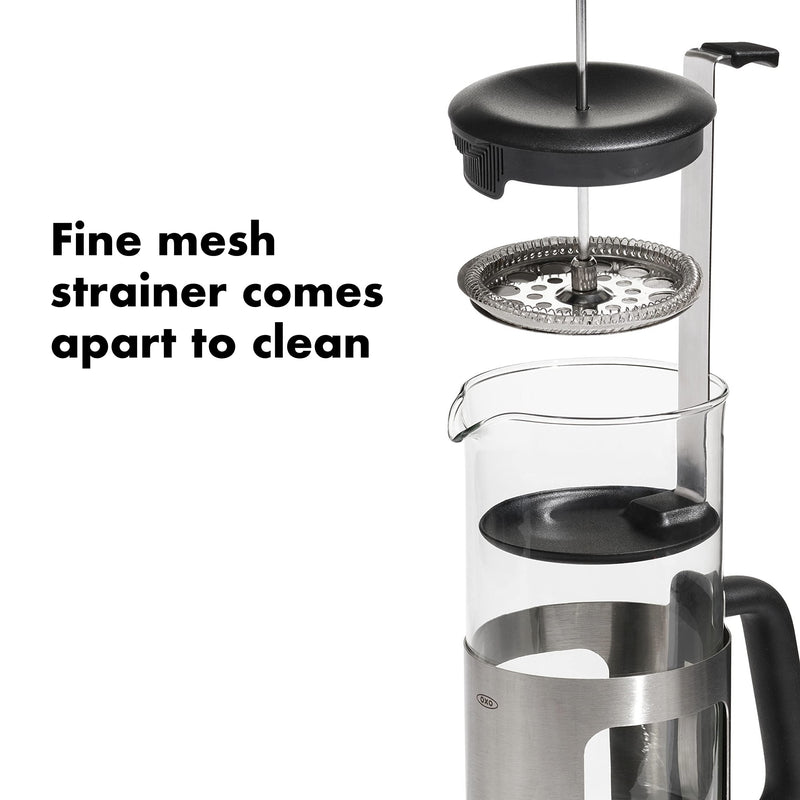 OXO - BREW 8-cup French Press with GroundsLifter™