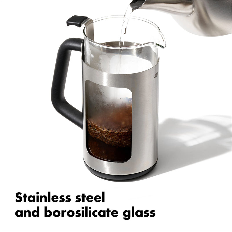 OXO - BREW 8-cup French Press with GroundsLifter™