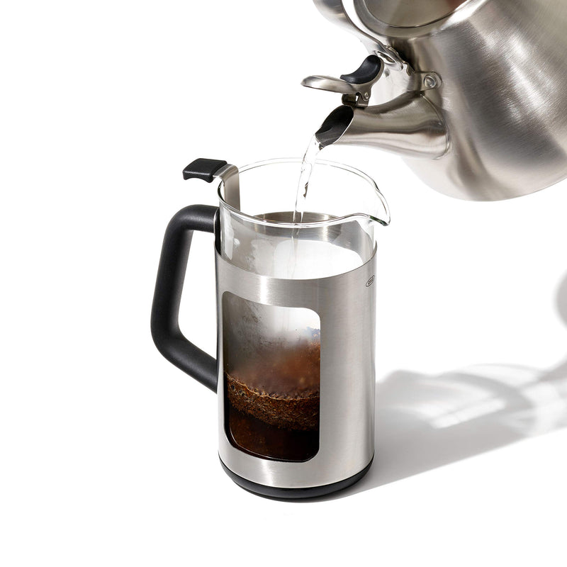 OXO - BREW 8-cup French Press with GroundsLifter™
