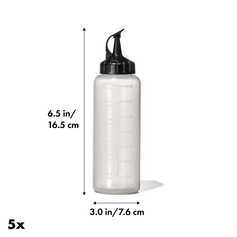 OXO - Chef's Squeeze Bottles - set of 5