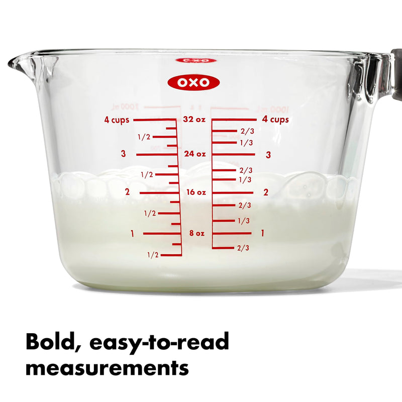 OXO - Glass Measuring Cup - 4cups