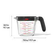 OXO - Glass Measuring Cup with Lid - 2cups