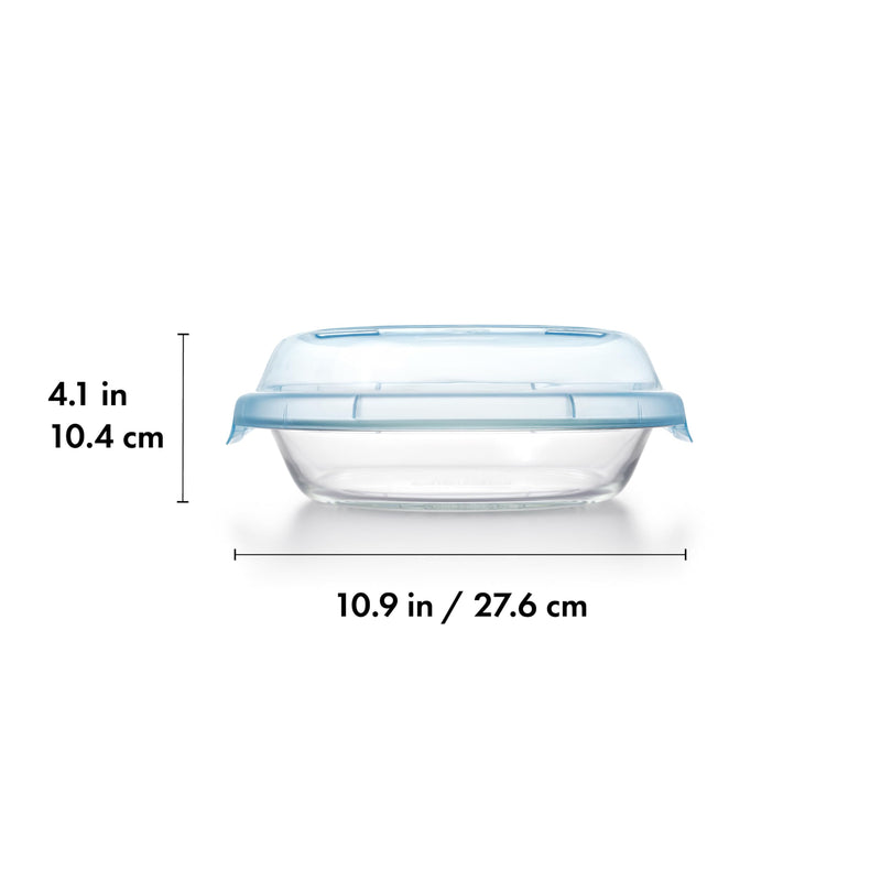 OXO - Glass Pie Plate with Lid
