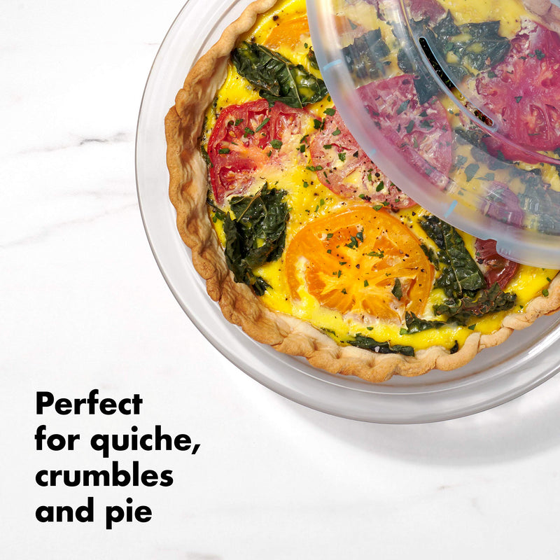 OXO - Glass Pie Plate with Lid