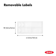 OXO - POP 2.0 Removable Labels