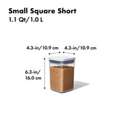 OXO - POP 2.0 Small Square Short Container
