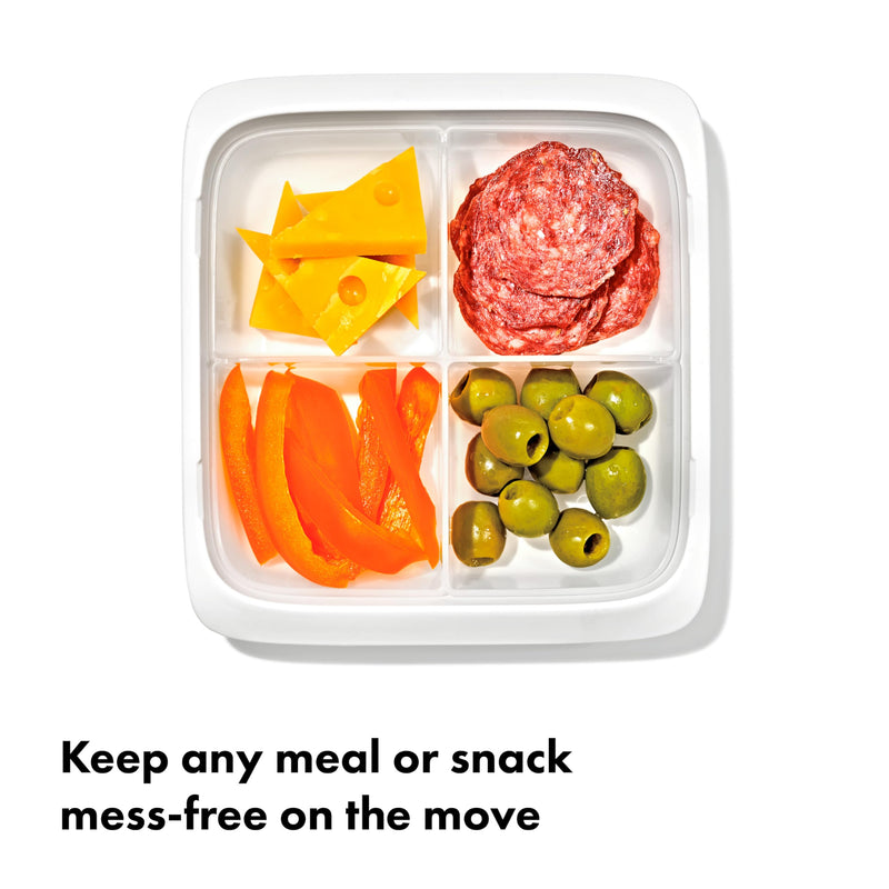 OXO - PREP & GO Slim Divided Container