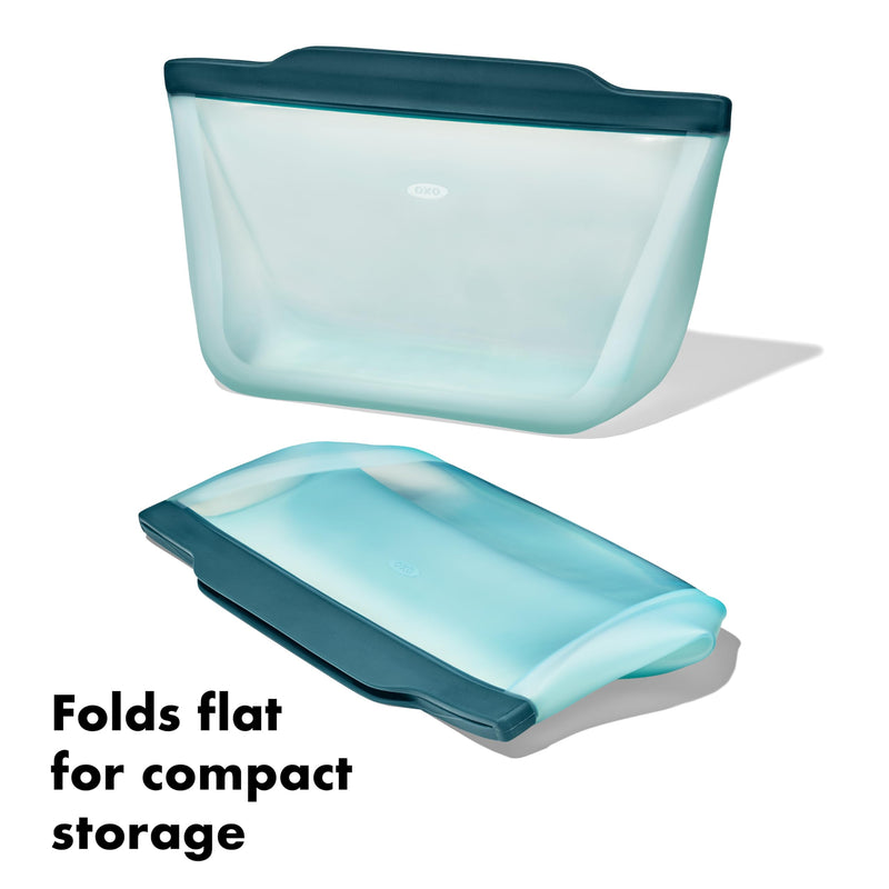 OXO - Reusable Stand-Up Half Gallon Bag