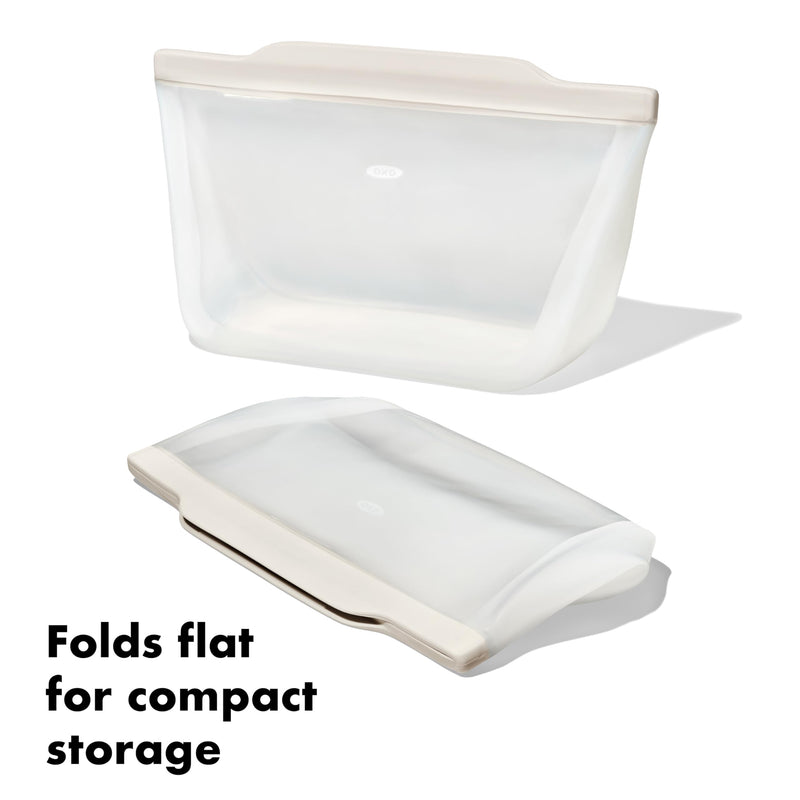 OXO - Reusable Stand-Up Half Gallon Bag