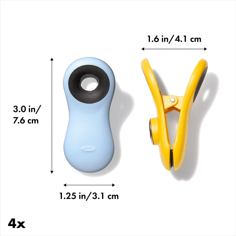 OXO - Set of 4 Multi-Purpose Magnetic Clips