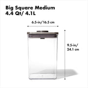 OXO - SteeL® POP 2.0 Big Square Medium Container 4.2L