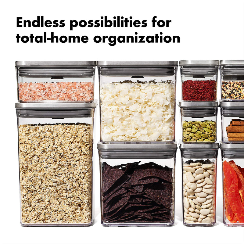 OXO - SteeL® POP 2.0 Small Square Mini Container 400 ml