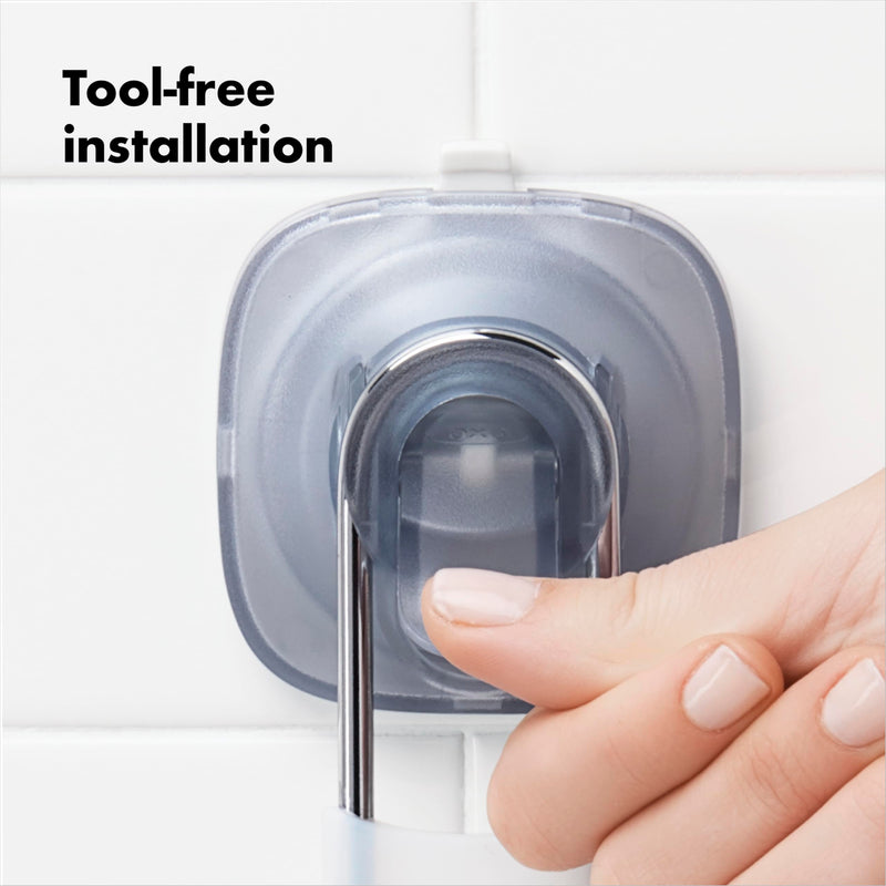 OXO - StrongHold™ Corner Suction Shower Basket