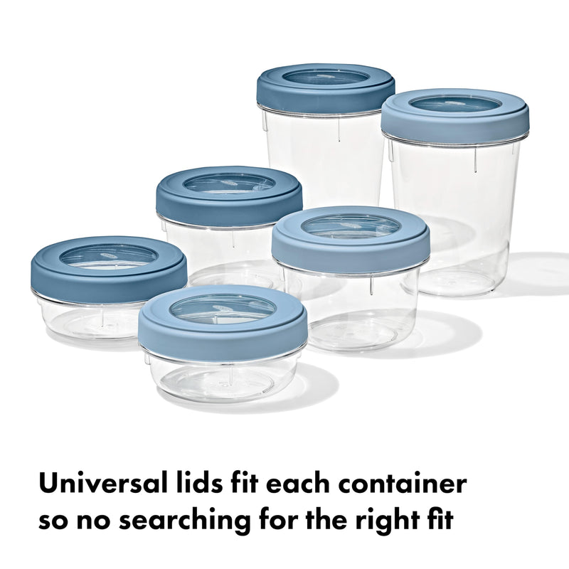 OXO - TWIST & STACK 2-pack Container Set - 1.2L