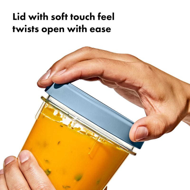 OXO - TWIST & STACK 2-pack Container Set - 1.2L