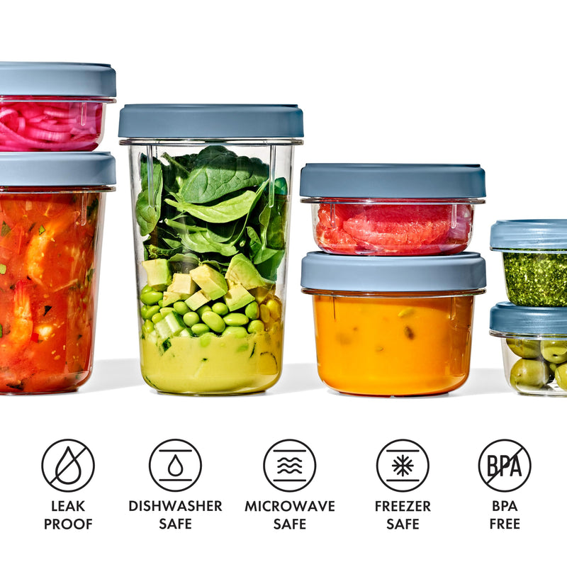 OXO - TWIST & STACK 2-pack Container Set - 1.2L