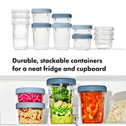 OXO - TWIST & STACK 3-pack Container Set - 150 ml